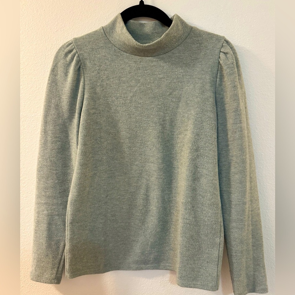 Madewell mock neck sweater